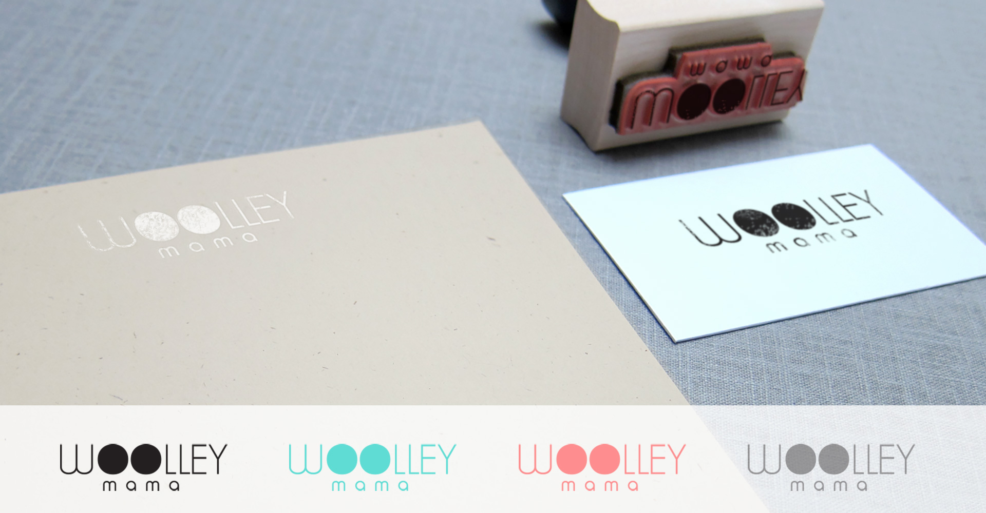 Woolley Mamma Logo and stamp